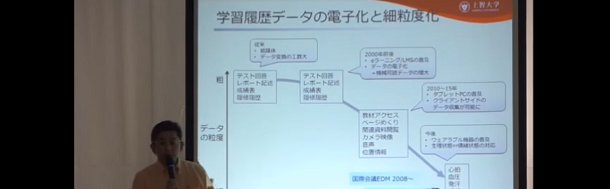 セミナー報告「学習ビッグデータ分析（LA：Learning Analytics）最前線」）